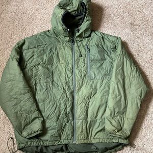 Cabela’s puffer jacket xxl mens forest green outdoors puffy jacket